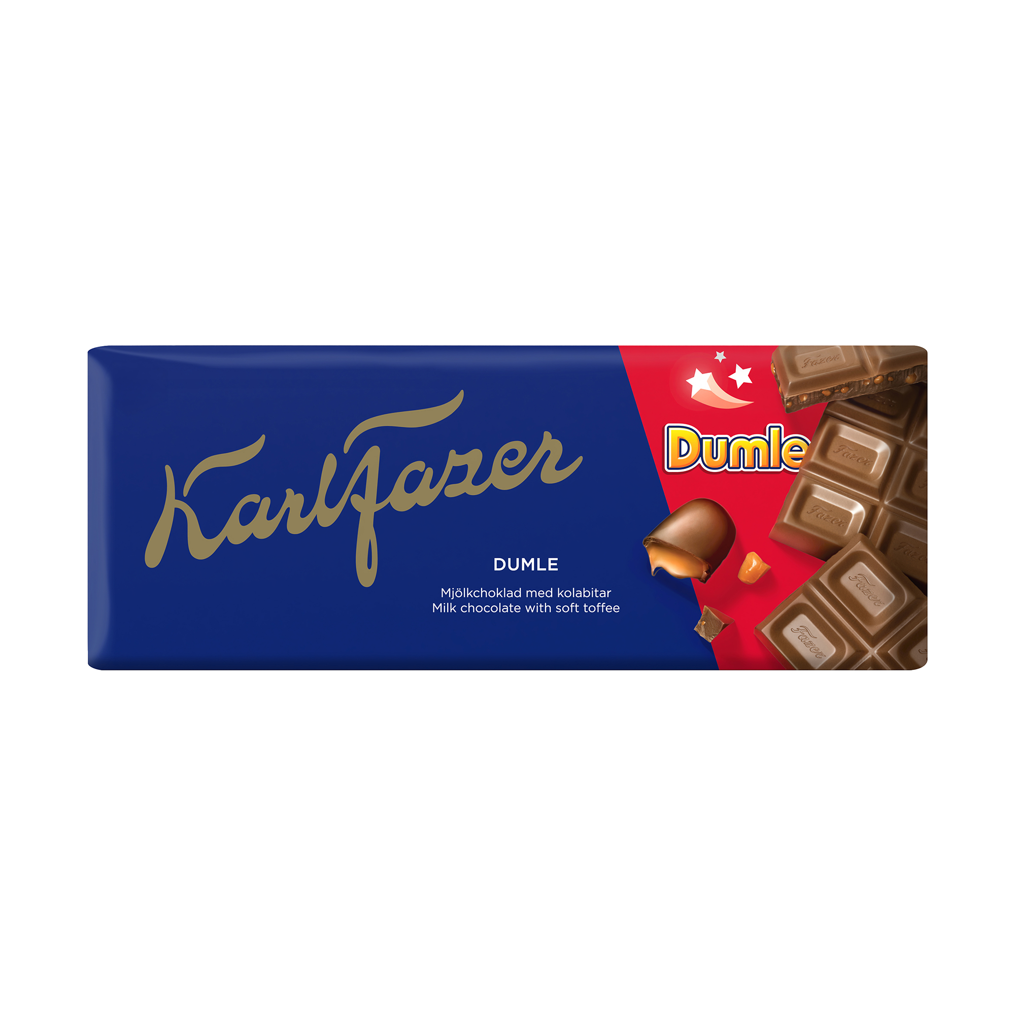 Karl Fazer Dumle chocolate tablet 180 g - Fazer.com