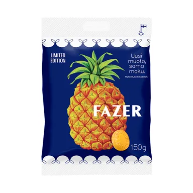Ananas candy bag 150g - Fazer.com