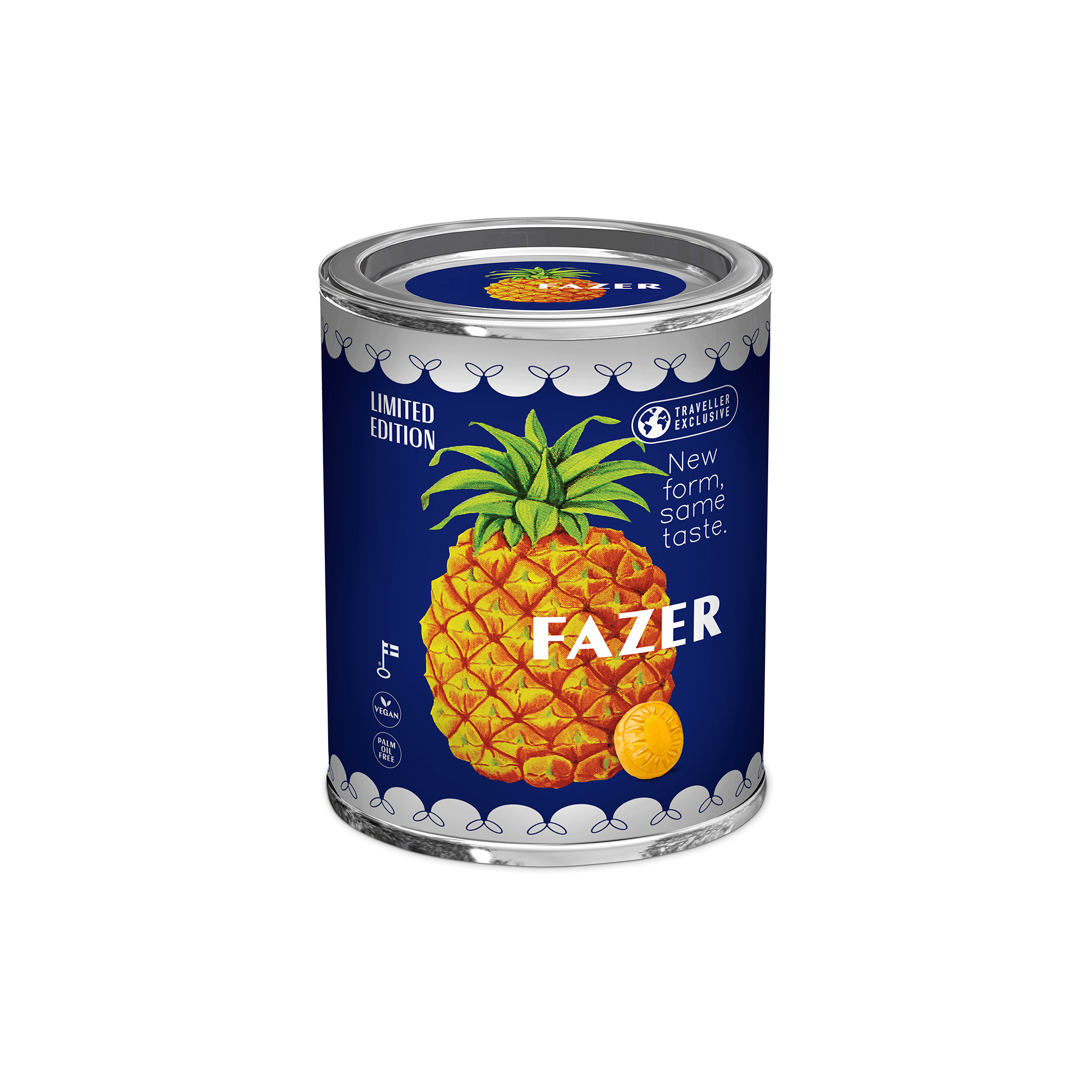 ananasページ Fazer Ananas 300g tin - Fazer.com