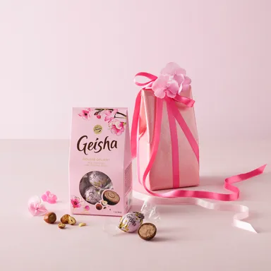 Geisha Mousse Delight chocolate hazelnut fine praline 130g - Fazer.com
