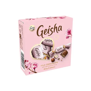 geisha Geisha Mini chocolate praline box 42g - Fazer.com
