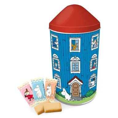 Moomin fudge tin box 100 g - Fazer.com