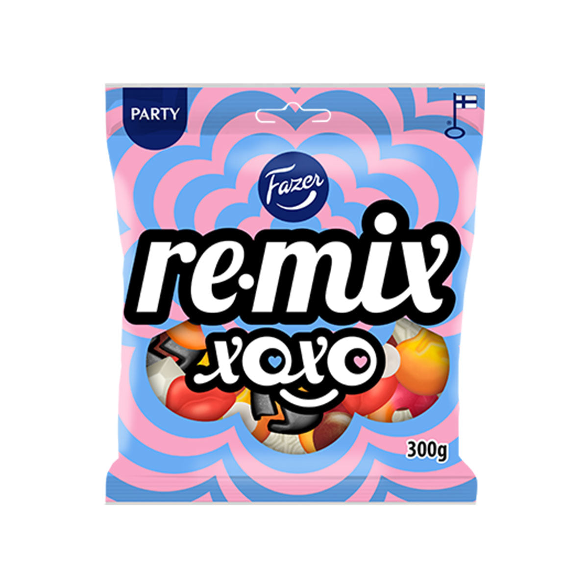 Remix XOXO candy bag 300g - Fazer.com