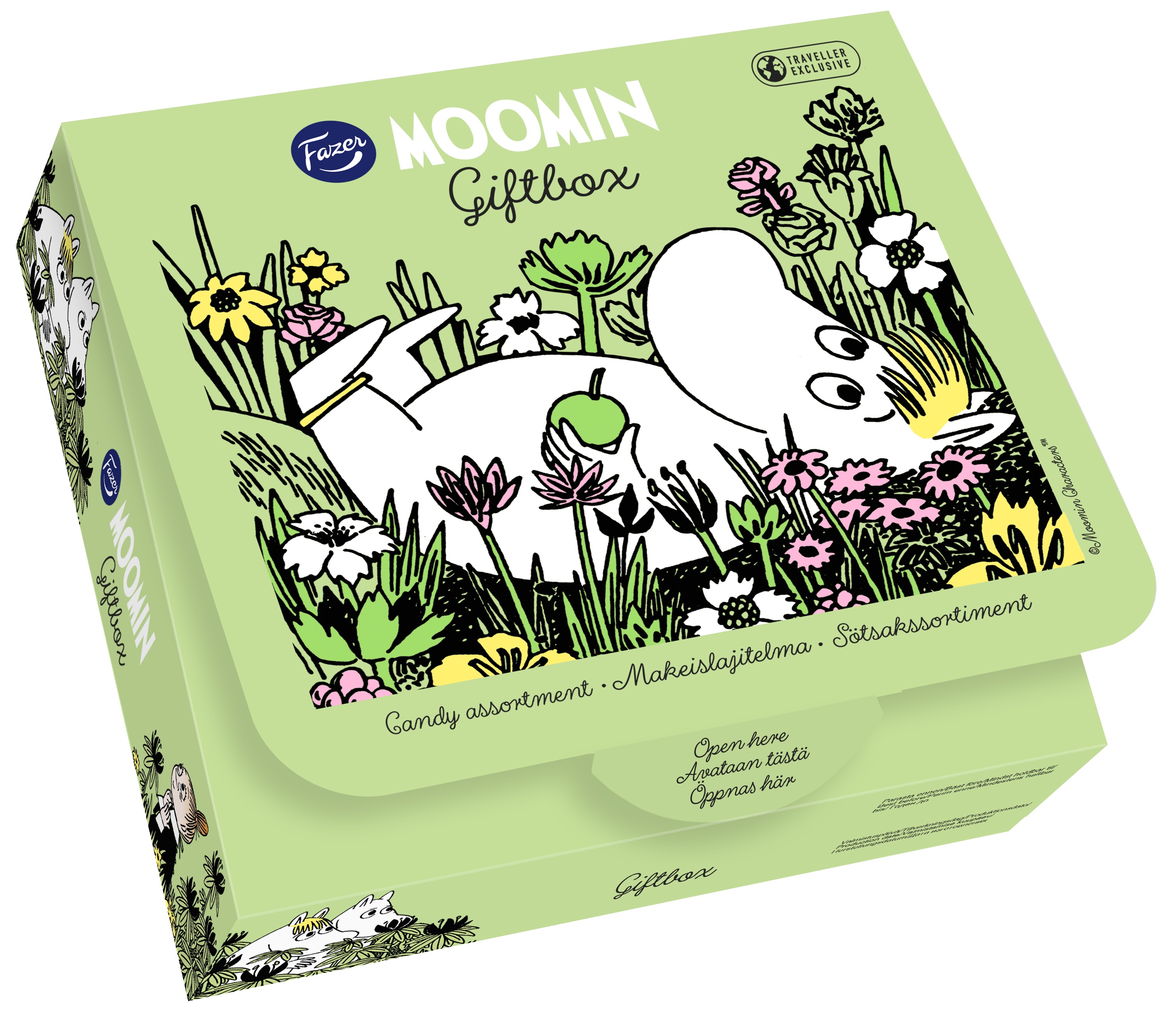 Moomin gift box 256 g - Fazer.com