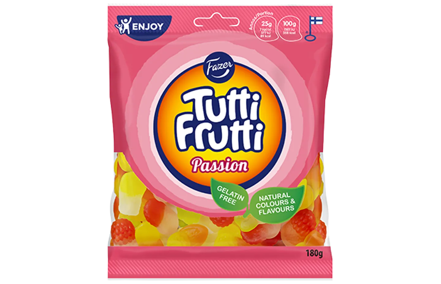 Tutti Frutti Passion 180 g - Fazer.com