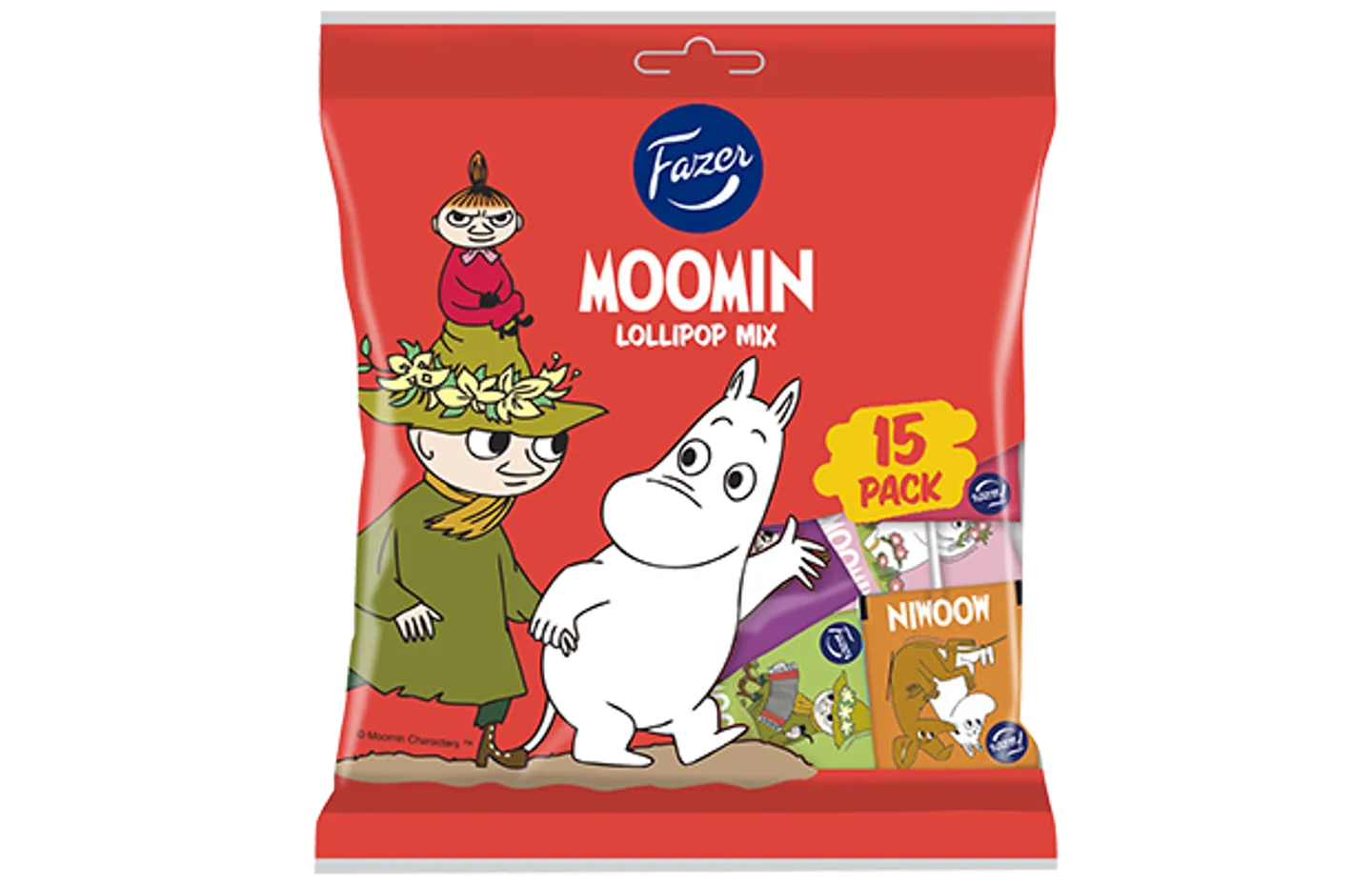 Moomin Lollipop Mix 120 g - Fazer.com