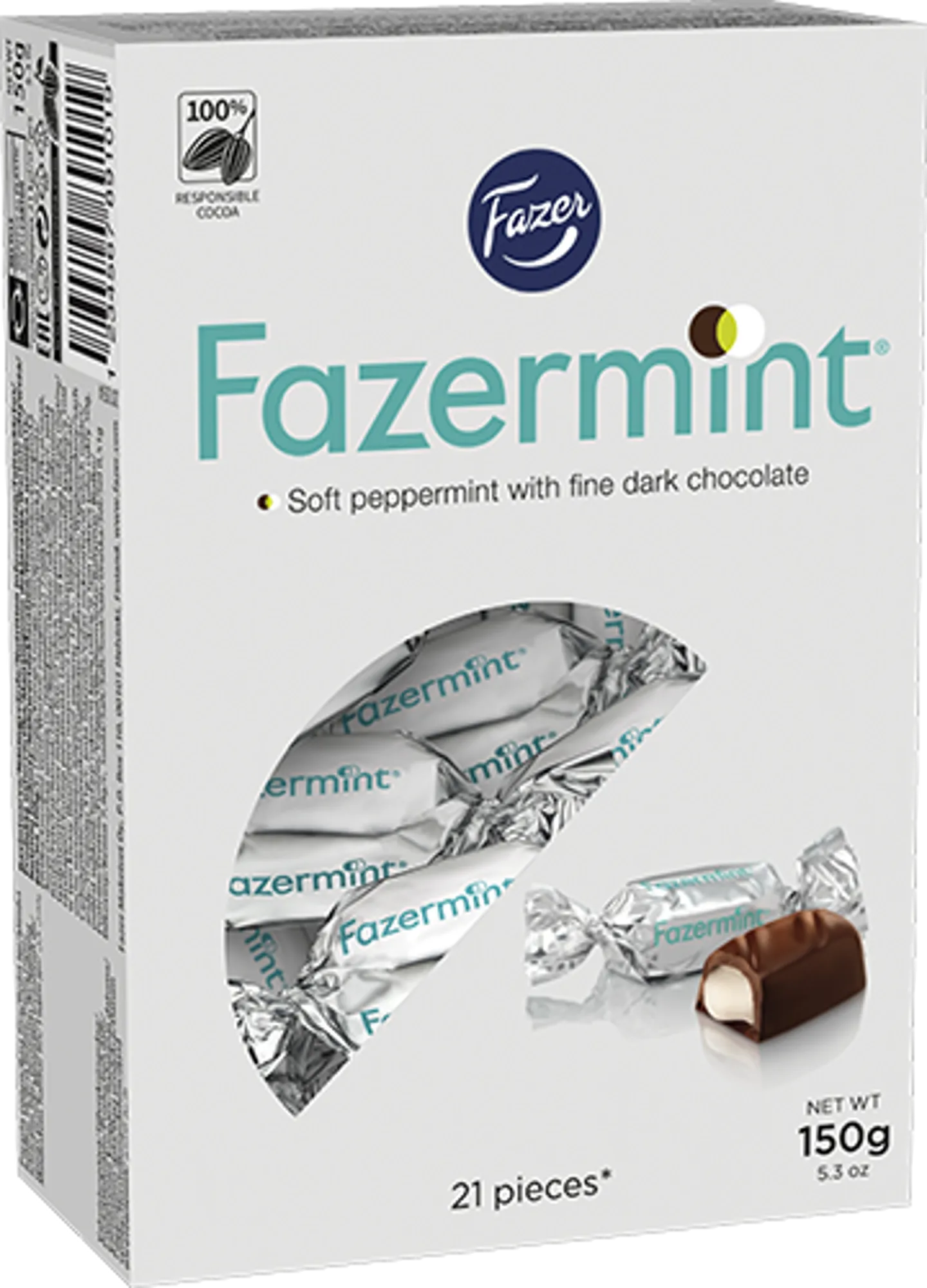 Fazermint chocolates 150 g - Fazer.com