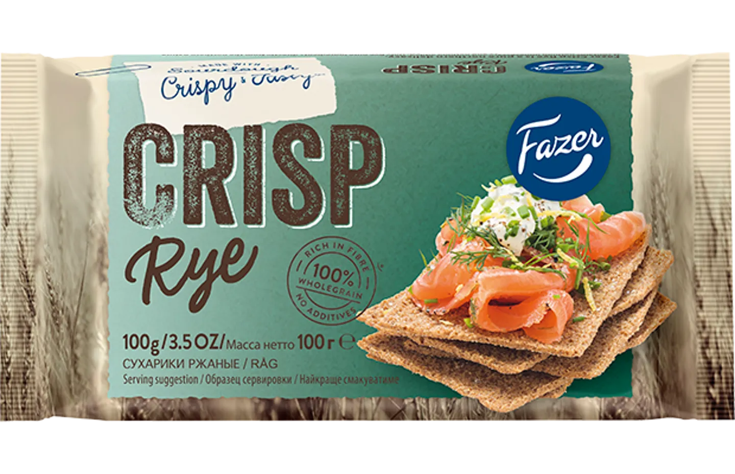 Fazer Crisp Rye 100 g - Fazer.com